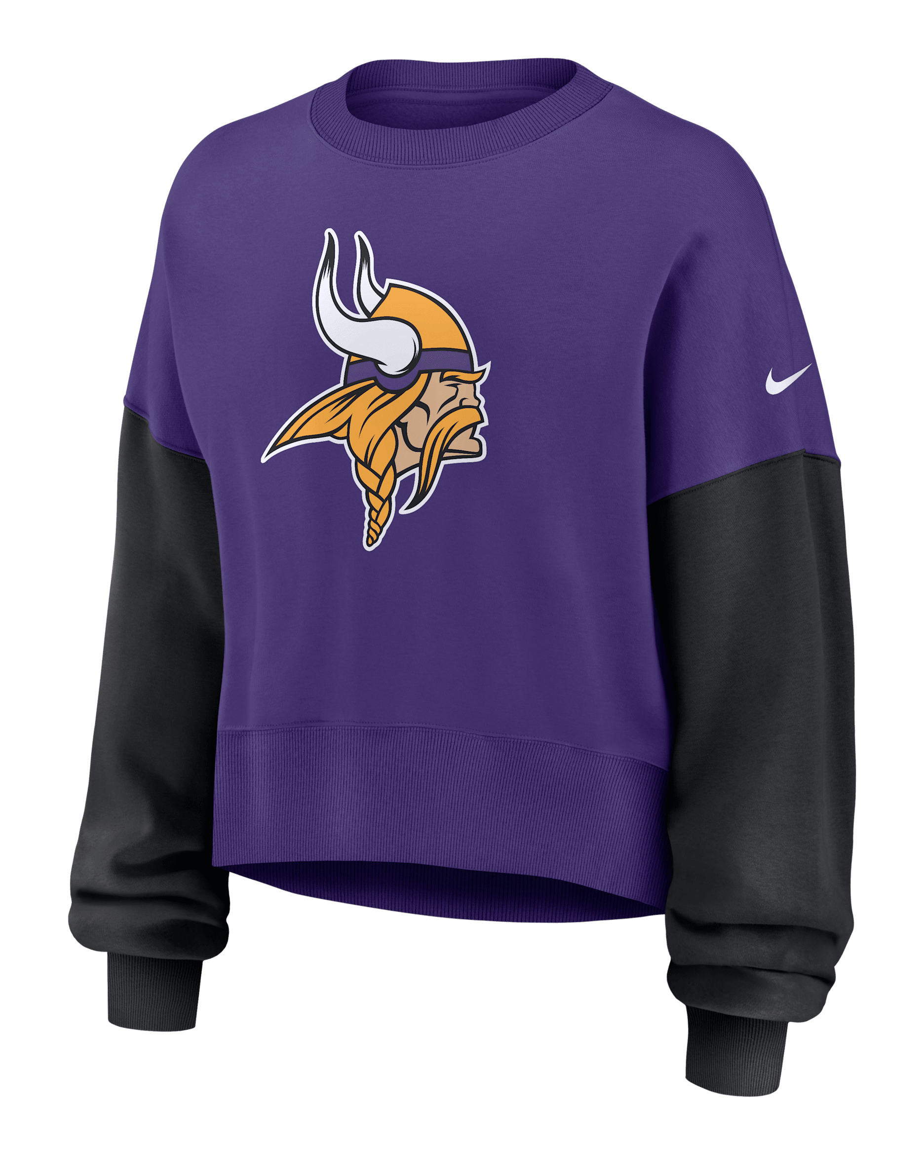 NFL Vikings チームスウェット Minnesota Vikings Women's Nike NFL Pullover Crew. Nike.com